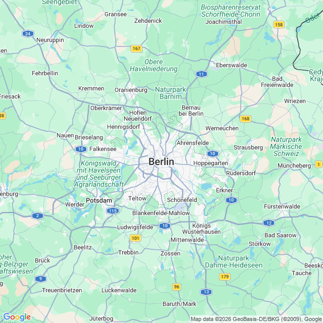 Karte von Berlin