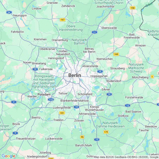 Karte von Berlin Alt-Treptow