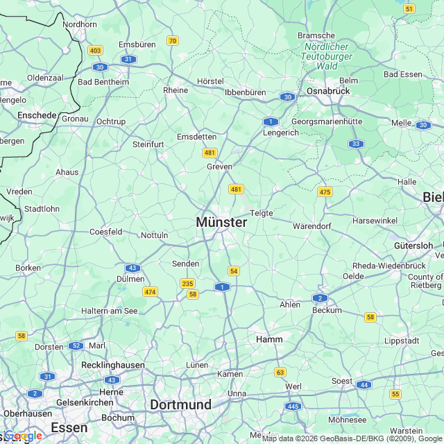 Karte von Münster